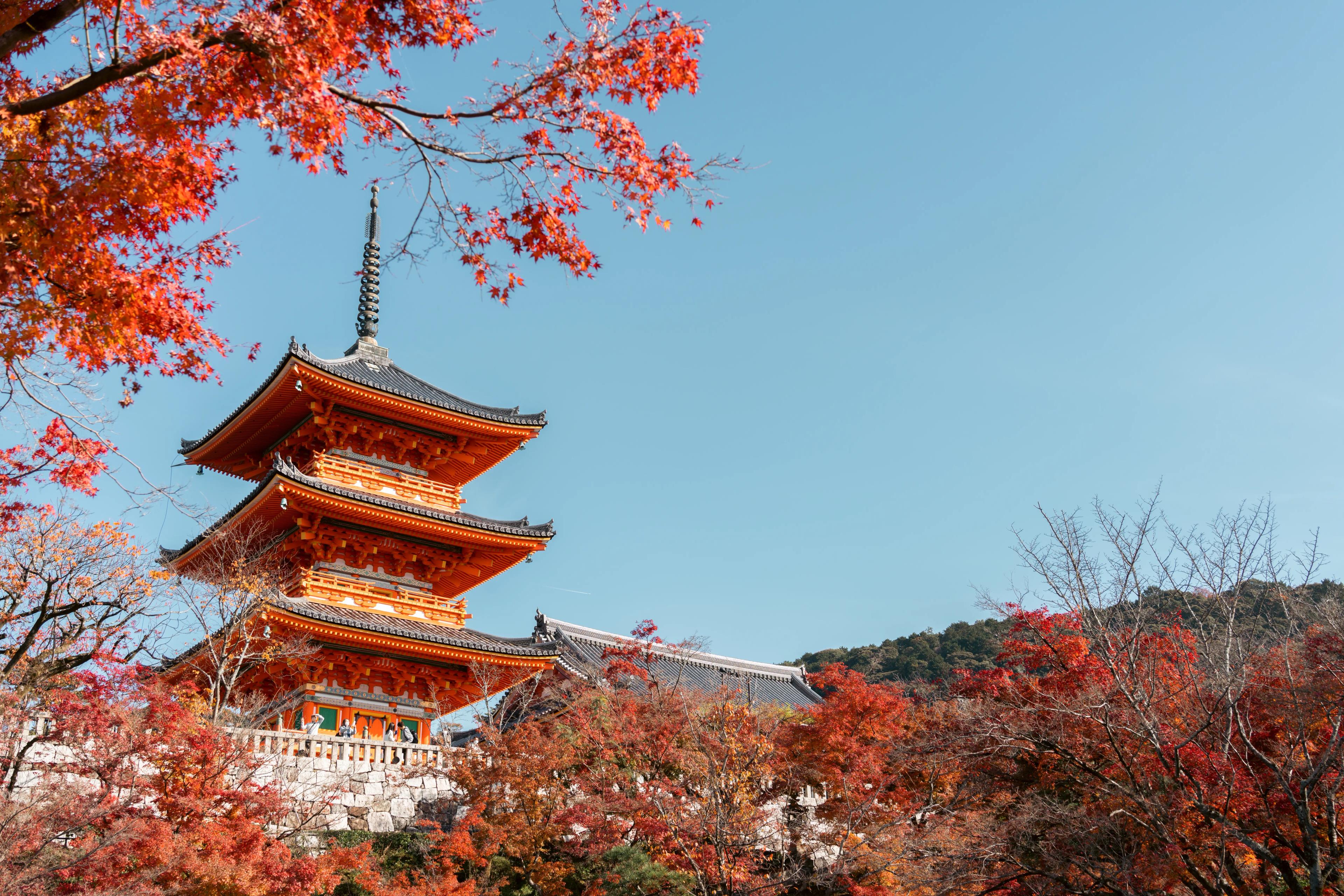 Kiyomizu Dera Temple Kyoto Japan
